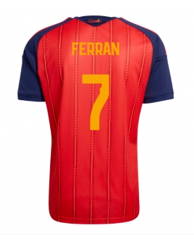 Billige Fotballdrakt Spania Ferran Torres #7 Replika Hjemmedrakt VM 2026 Kortermet Billige Fotballdrakt Spania Ferran Torres #7 Replika Hjemmedrakt VM 2026 Kortermet
